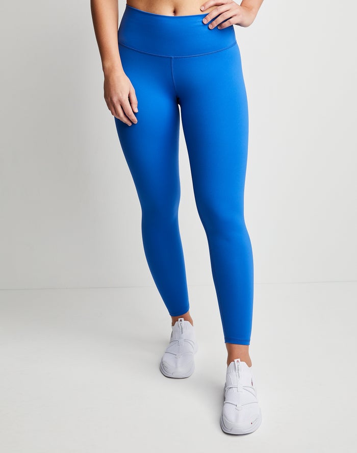 Leggings Champion Mujer - Soft Touch 7/8 ( Azules ) 0971832-YW